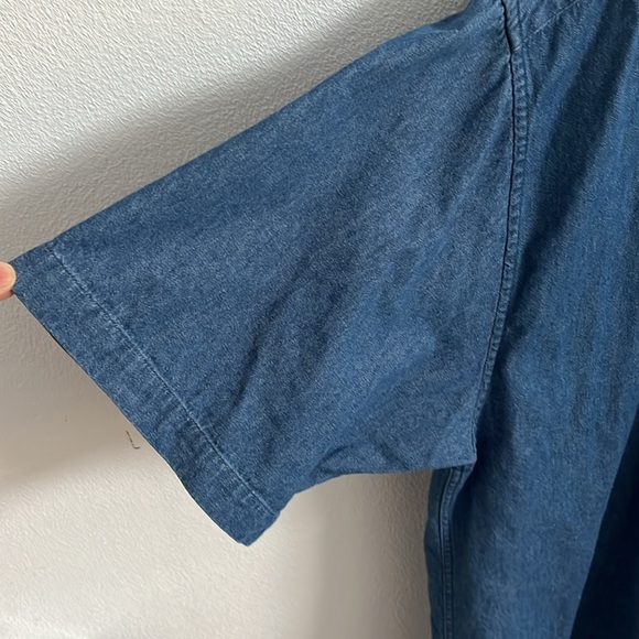 Vintage COLOURS by Alexander Julian button down denim shirt - Picture 6 of 9